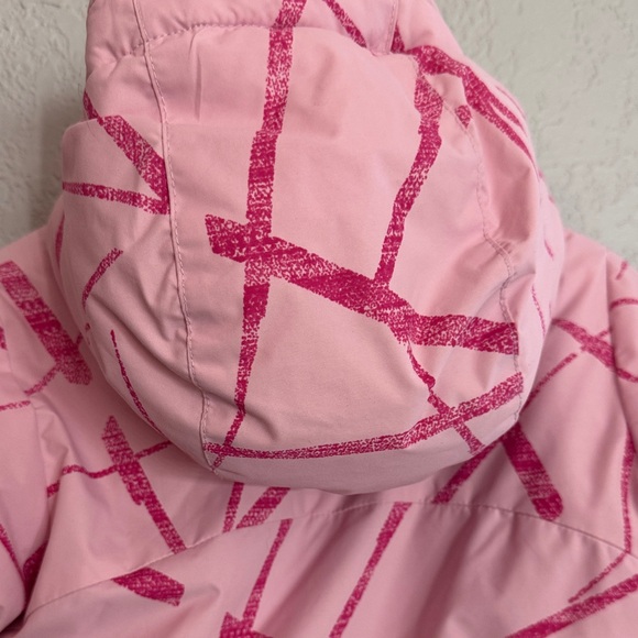Columbia Kids Pink Patterned Puffer Jacket - Picture 8 of 13